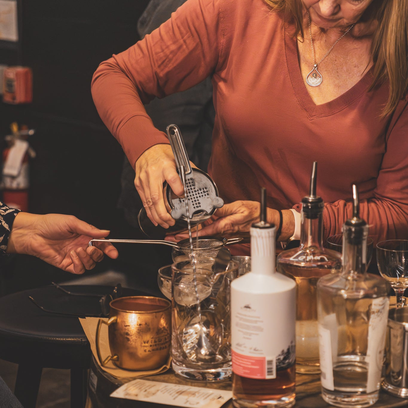 Holiday Cocktail Class Wild Life Distillery Tasting Room