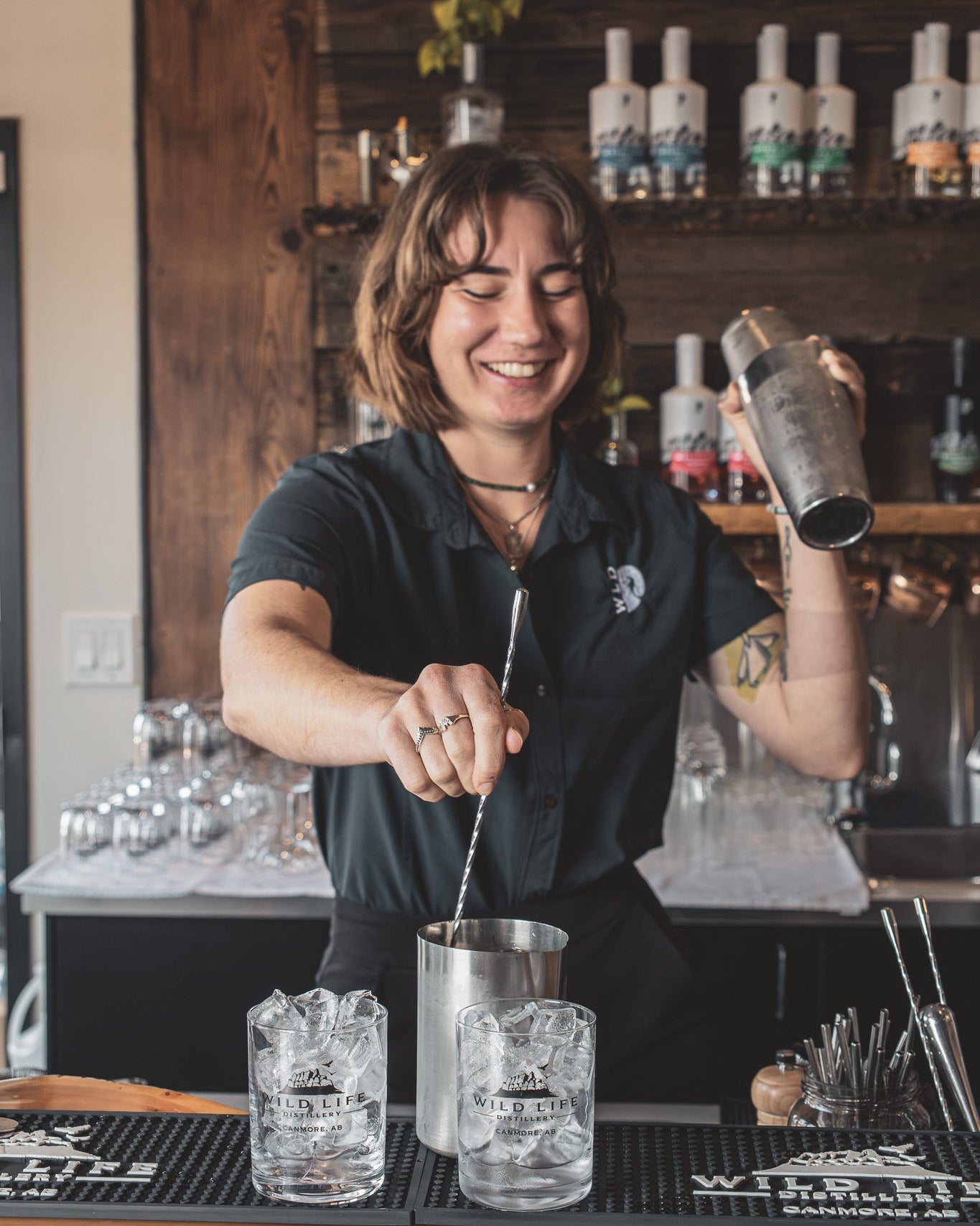 Wild Life Tasting Room Cocktail Bar craft cocktails spirits whisky gin vodka