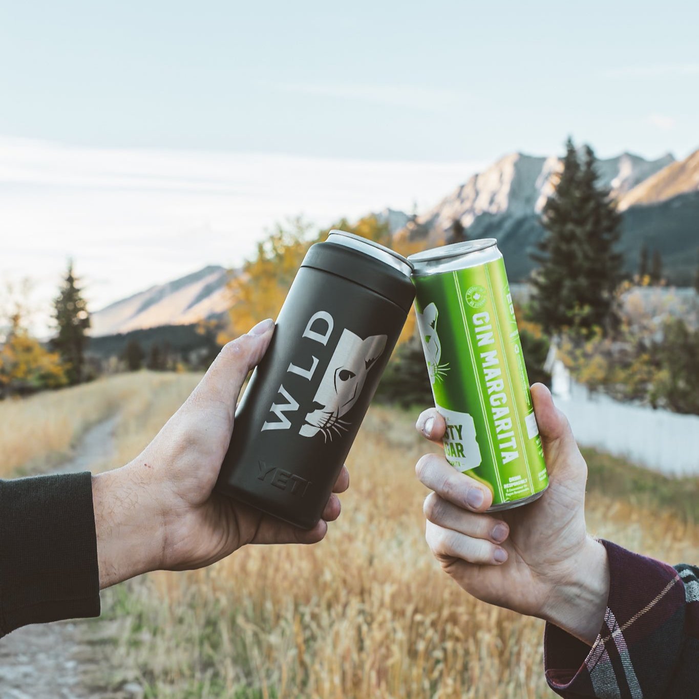 WLD Yeti Colster Wild Life Distillery Gift Canned Cocktails