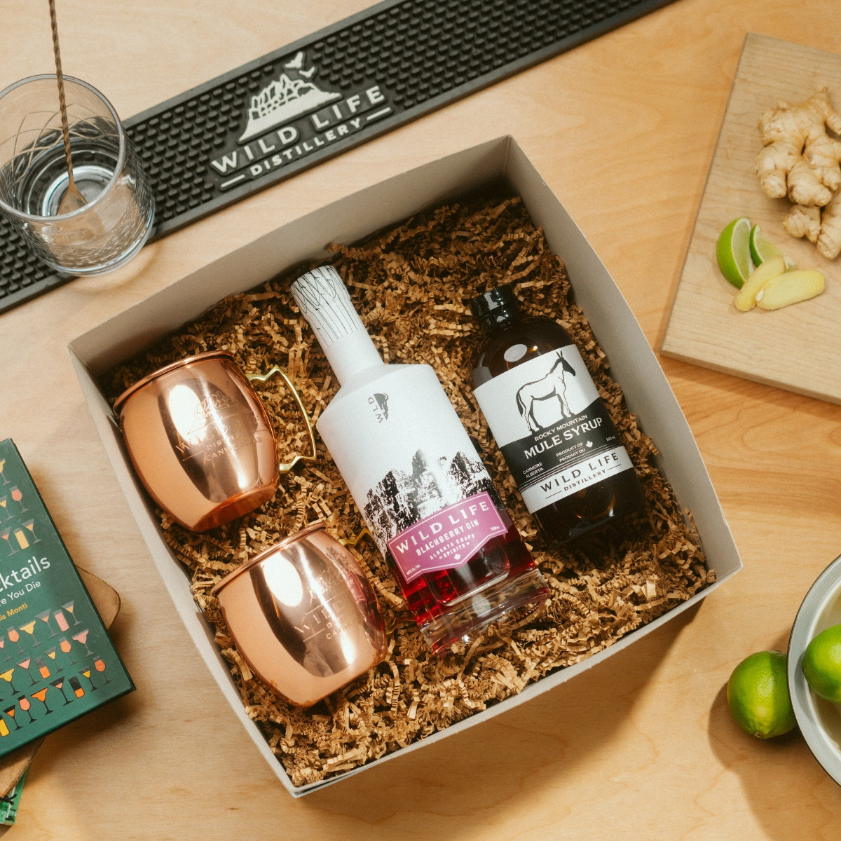 Blackberry Gin Mule Gift Box