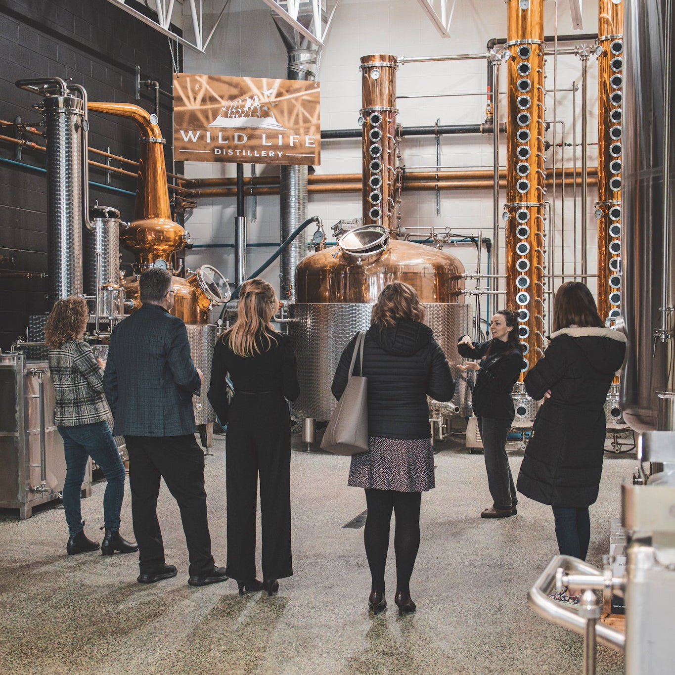 Distillery Tour Headwaters Wild Life Distillery Craft Spirits Canmore Alberta