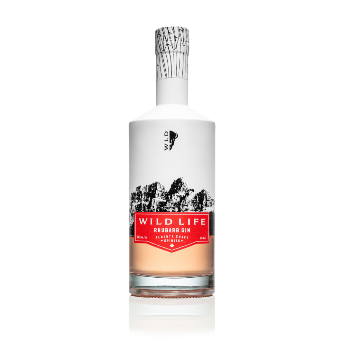 Rhubarb Gin, Canmore, Distillery