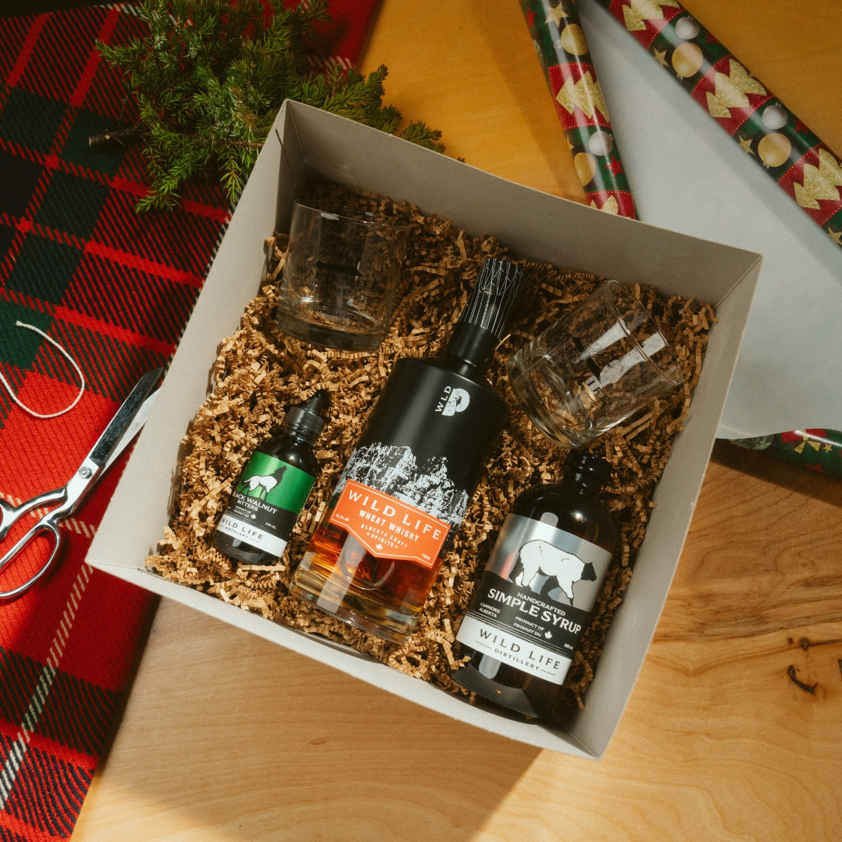 Whisky Old Fashioned Gift Box Wild Life Distillery (WLD)