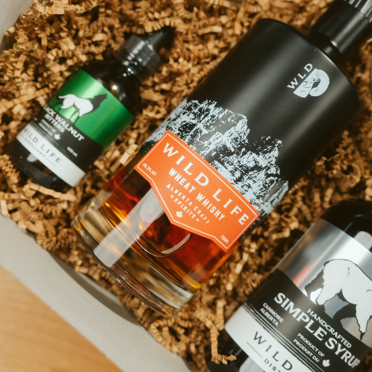 Wheat Whisky Old Fashioned Cocktail Set