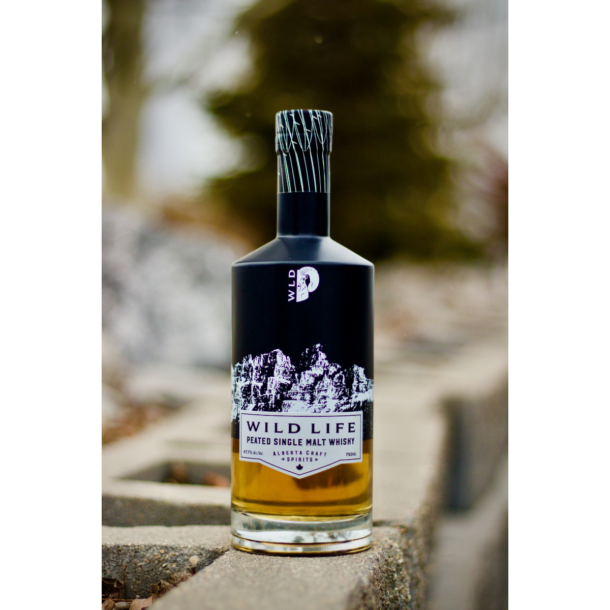 Peated Single Malt Whisky Canmore Alberta Wild Life Distillery