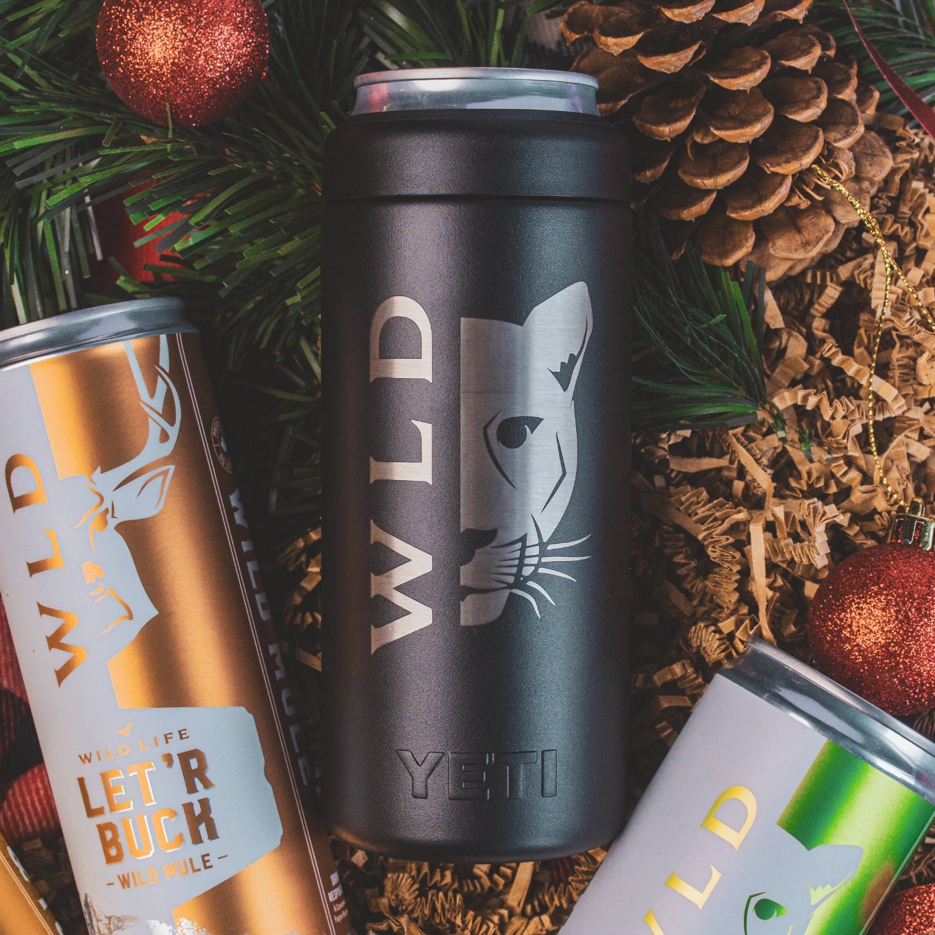 WLD Yeti Colster Wild Life Distillery Gift Christmas