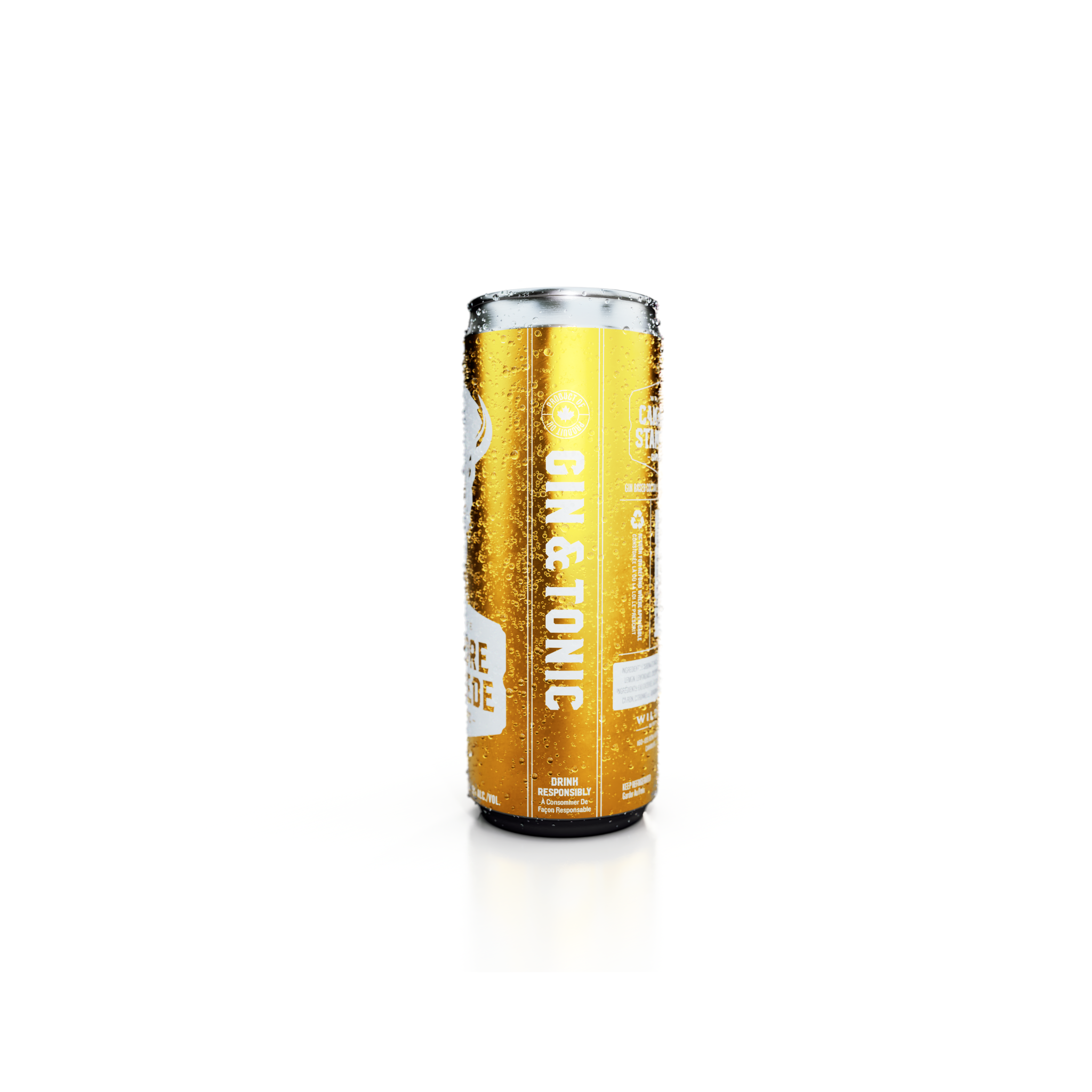 Canmore Stampede Gin & Tonic - 4 x 355mL Cans