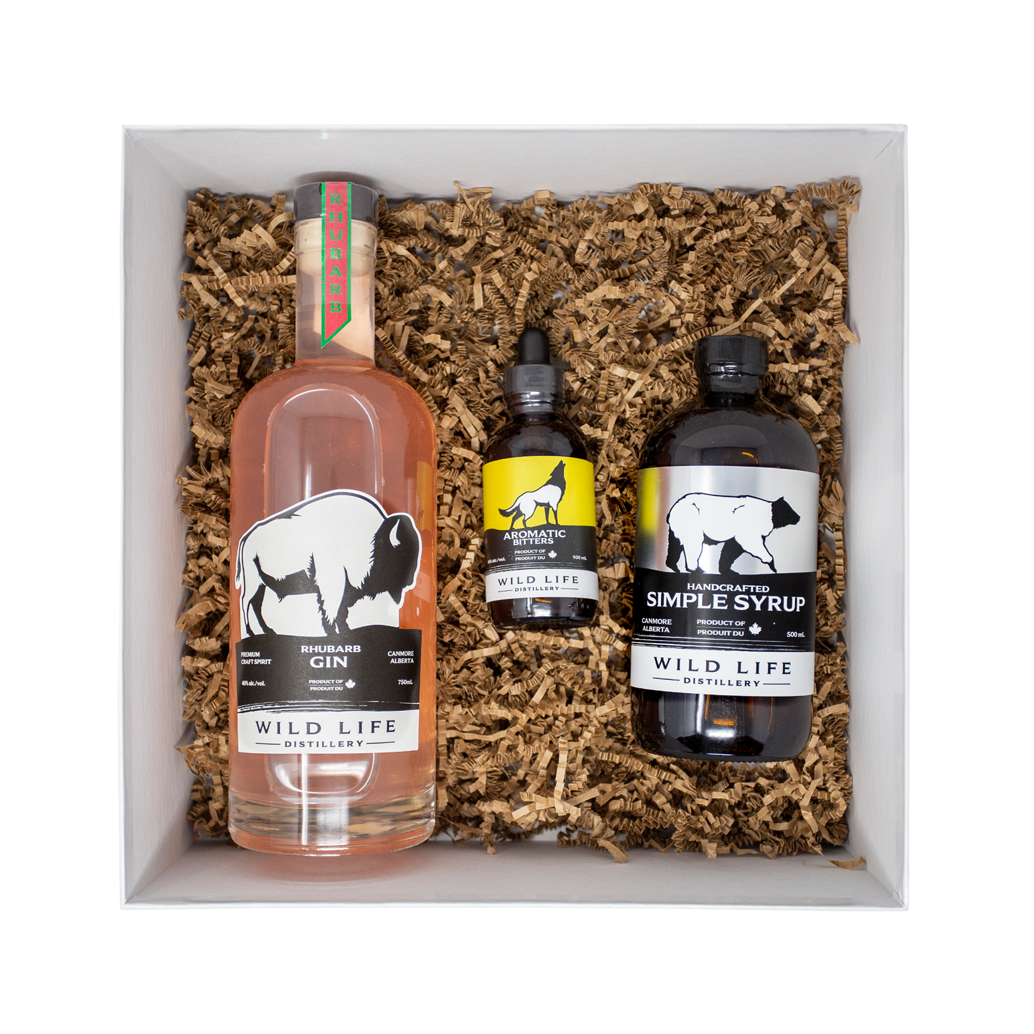 WLD Rhubarb Gin Gift Box
