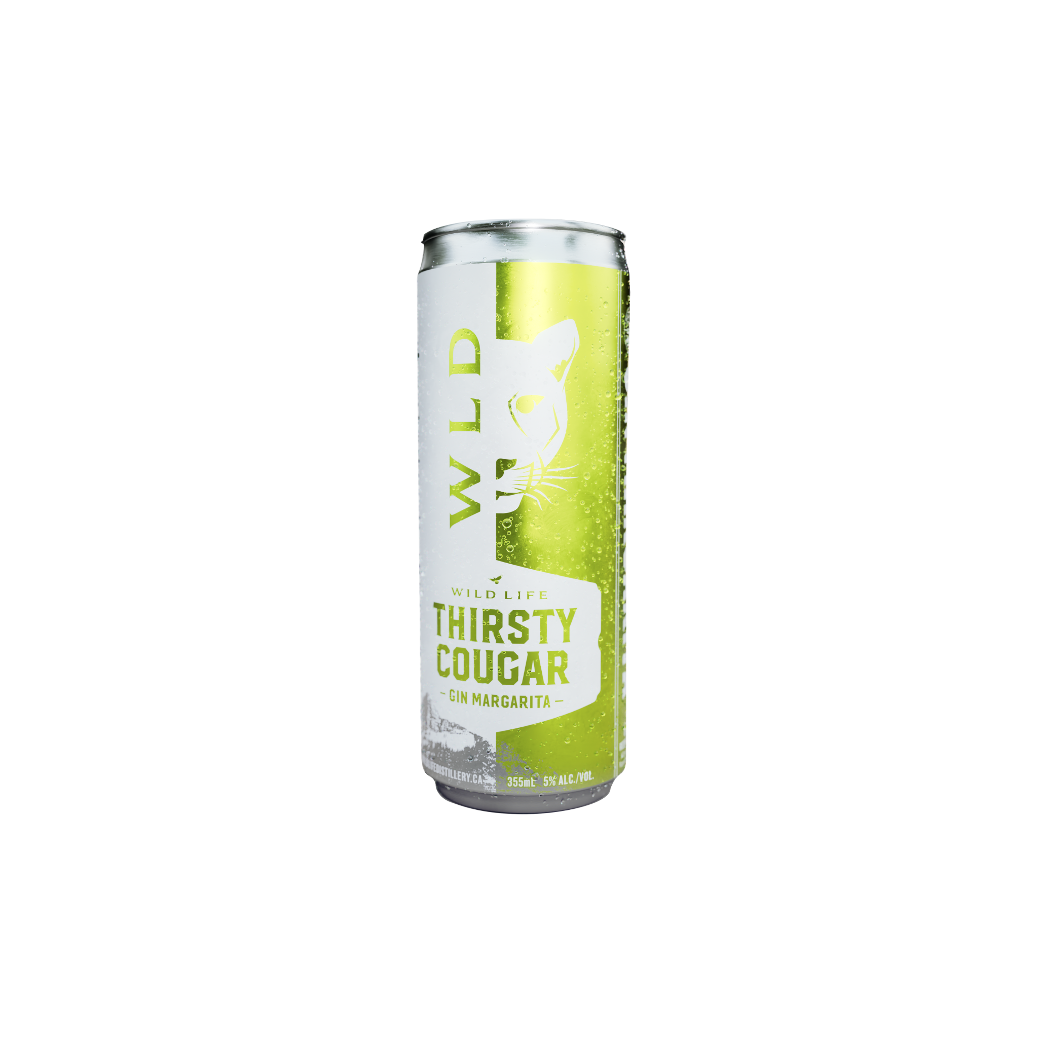 Thirsty Cougar Gin Margarita - 4 x 355mL Cans