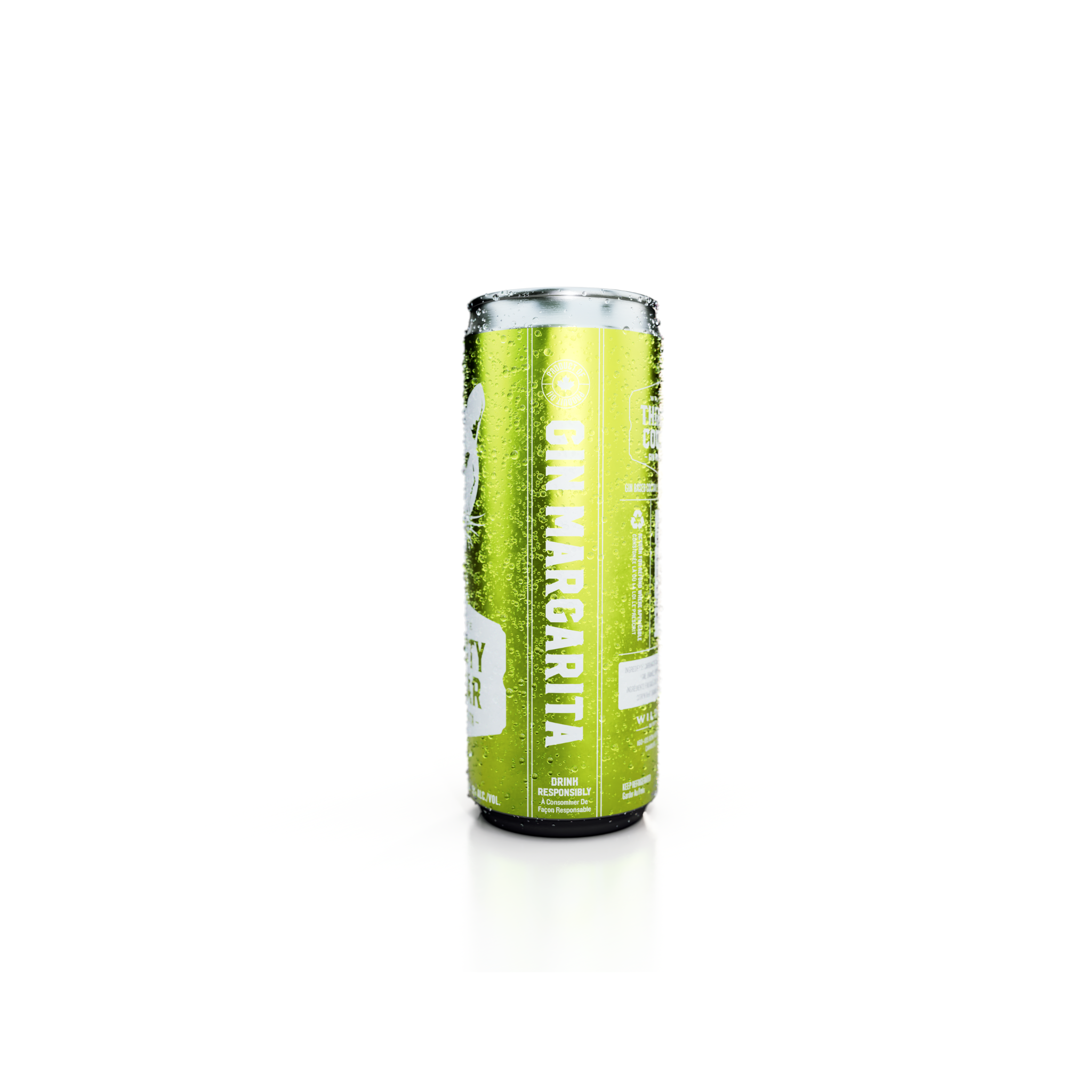 Thirsty Cougar Gin Margarita - 4 x 355mL Cans