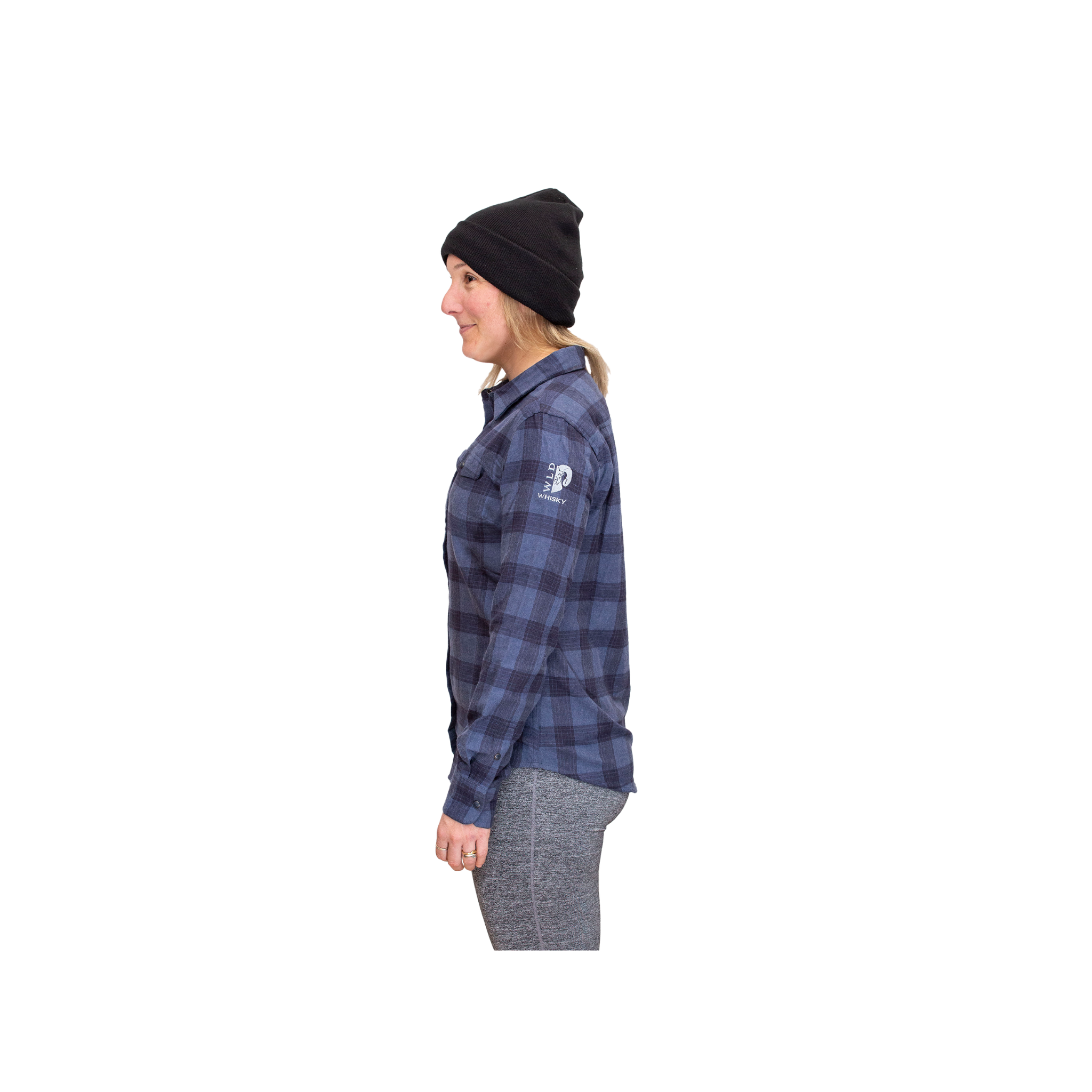 WLD Whisky Flannel Navy Womens