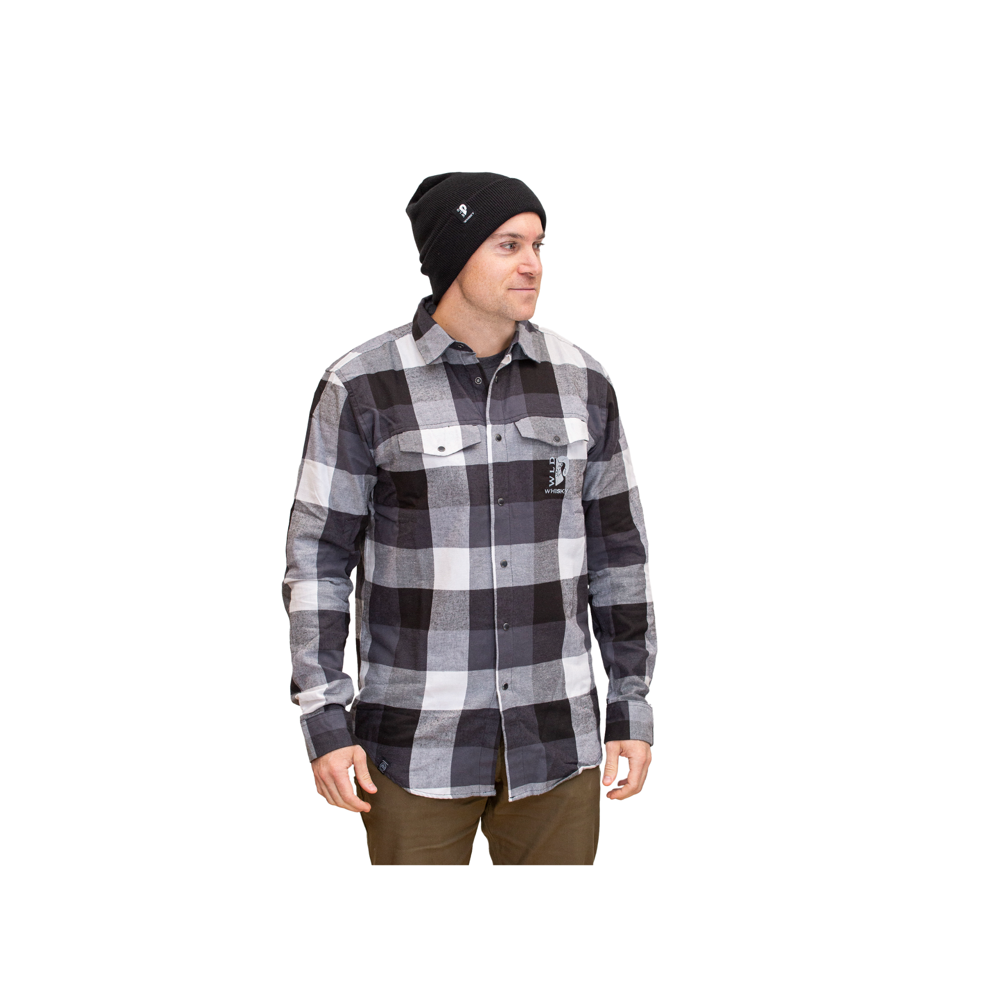 WLD Whisky Flannel Grey Mens