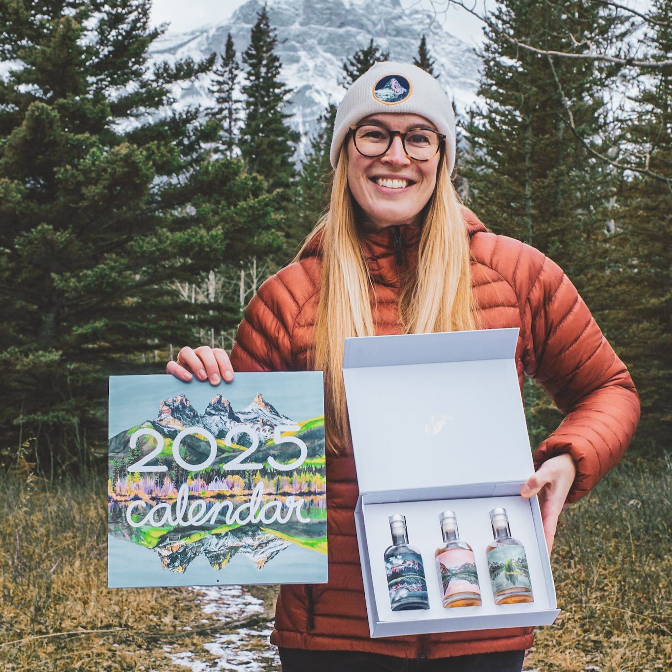 Emily Beaudoin Wild Life Distillery Event Paint Class Craft Cocktails Canmore 