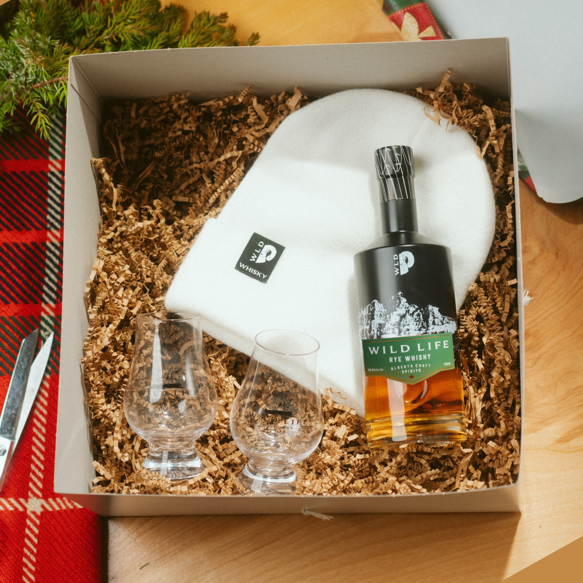 Rye Whisky WLD Spirits Wild Life Distillery Gift Box Canmore Craft Spirits