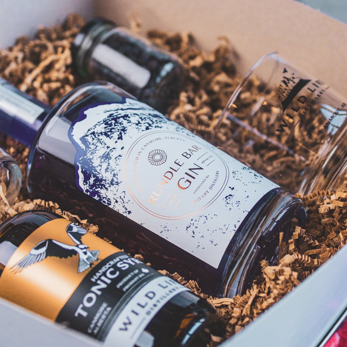 Rundle Bar Gin Gift Box Wild Life Distillery Christmas