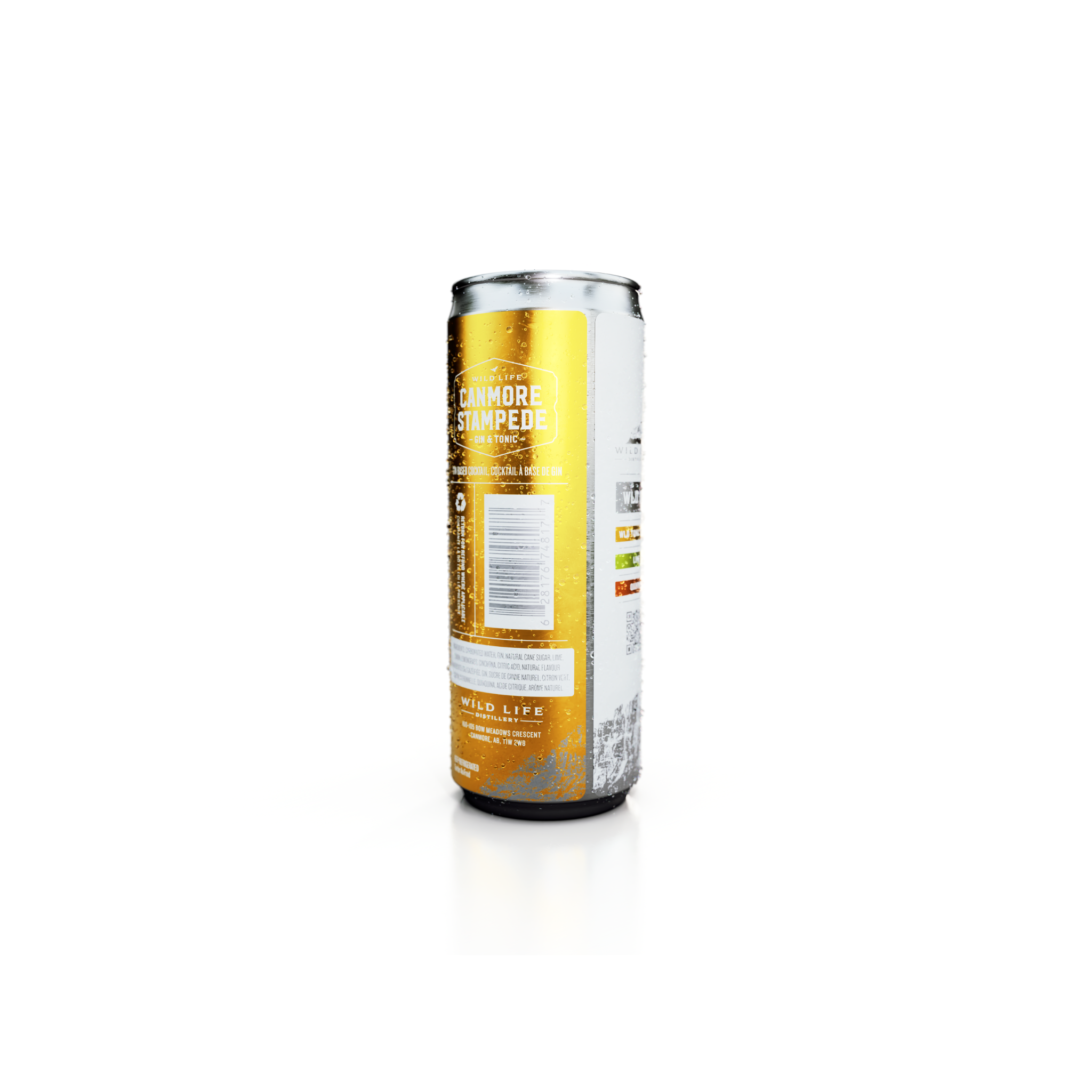 Canmore Stampede Gin & Tonic - 4 x 355mL Cans