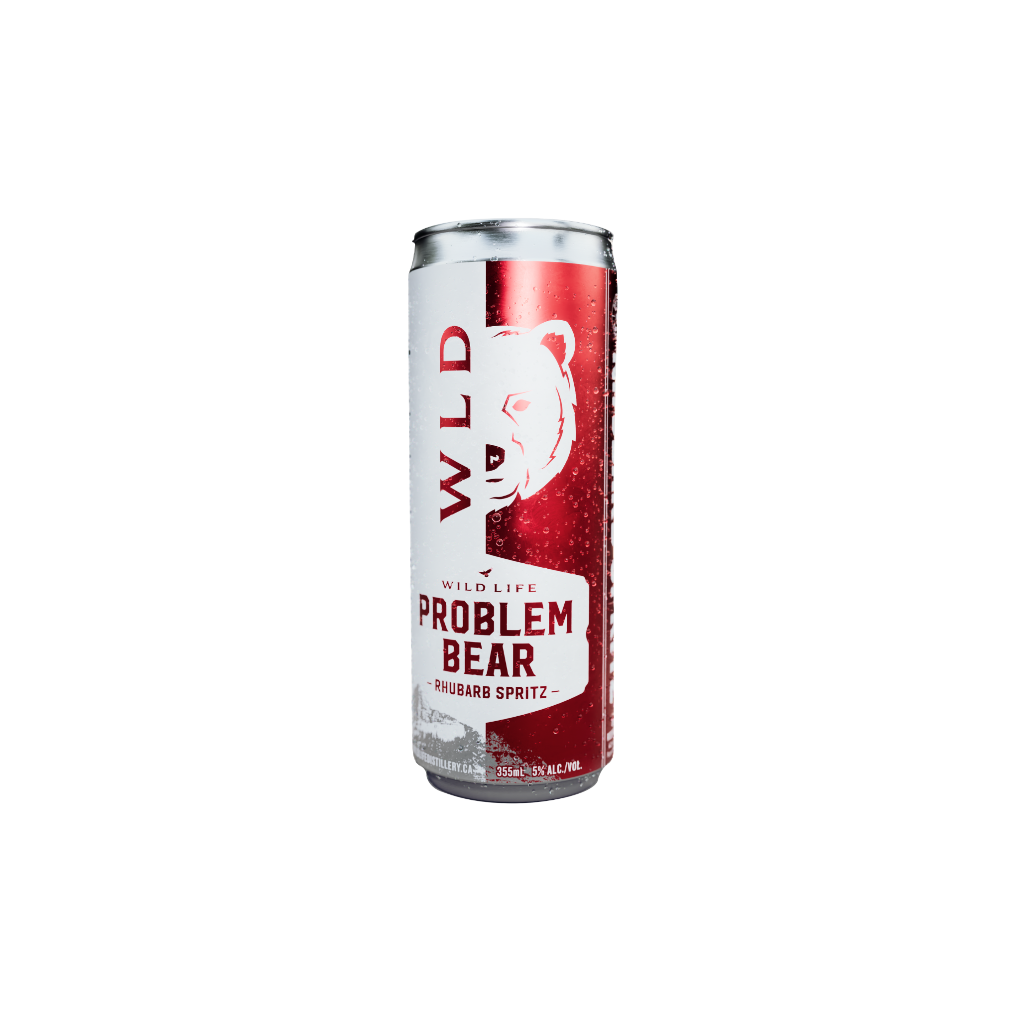 Problem Bear Rhubarb Spritz - 4 x 355mL Cans