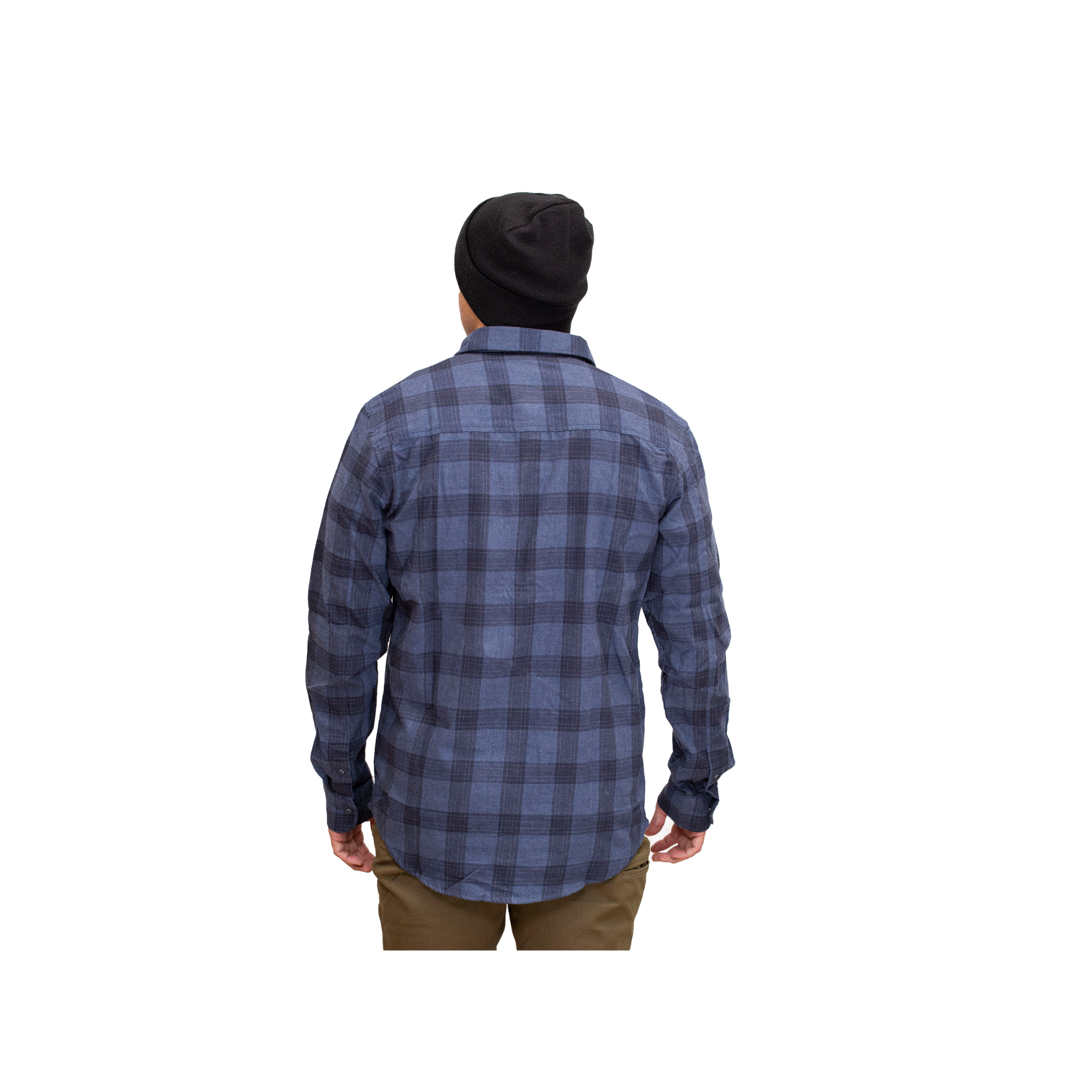 WLD Whisky Flannel Navy Mens