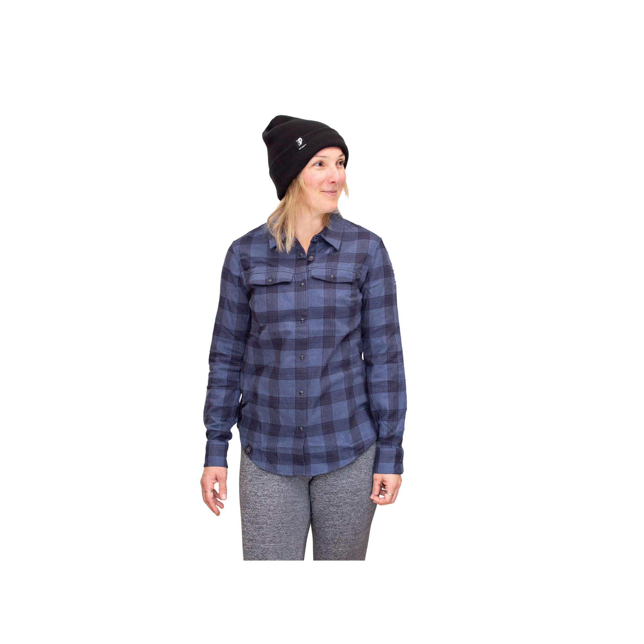 WLD Whisky Flannel Navy Womens